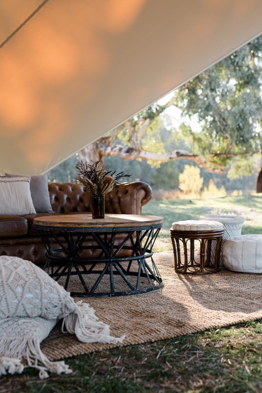 Bedouin Stretch Tent : : Albury Weddings : : Rutherglen Wedding Photographer